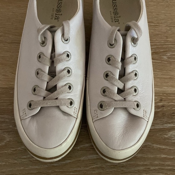 Bussola/ Anthropologie Koln/Karen Silk Vapor Lace up Dressier Sneakers - Picture 2 of 13